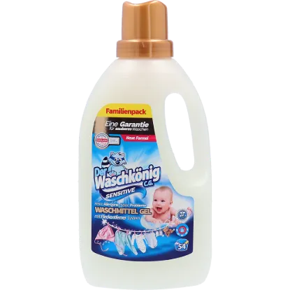 Der Waschkönig mosógél 54 mosás 1,625 l Sensitive termékhez kapcsolódó kép