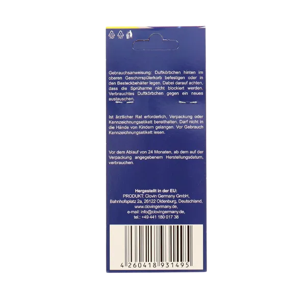 Glanz Meister mosogatógép illatosító 10 g Lemon termékhez kapcsolódó kép