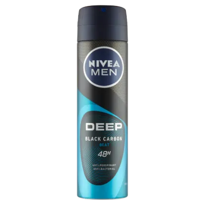 NIVEA MEN Deep Beat izzadásgátló deo spray 150 ml termékhez kapcsolódó kép