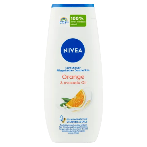 NIVEA Orange & Avocado Oil ápoló hatású krémtusfürdő 250 ml termékhez kapcsolódó kép