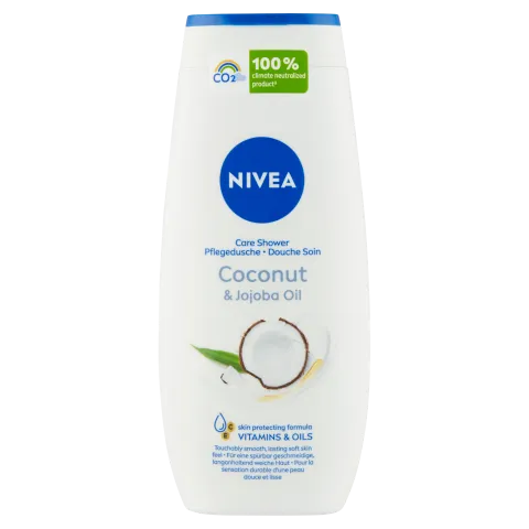 NIVEA Coconut & Jojoba Oil ápoló hatású krémtusfürdő 250 ml termékhez kapcsolódó kép
