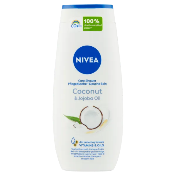 NIVEA Coconut & Jojoba Oil ápoló hatású krémtusfürdő 250 ml termékhez kapcsolódó kép