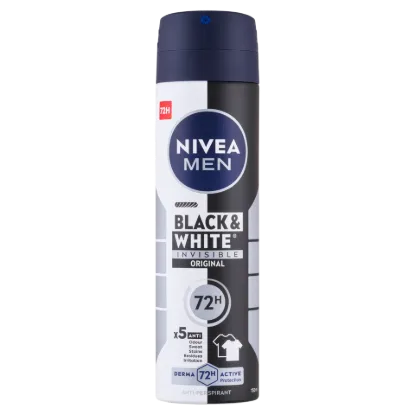 NIVEA MEN Black & White Invisible Original izzadásgátló 150 ml termékhez kapcsolódó kép