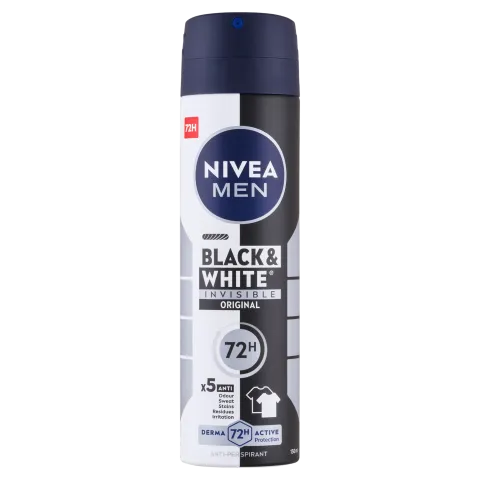 NIVEA MEN Black & White Invisible Original izzadásgátló 150 ml termékhez kapcsolódó kép