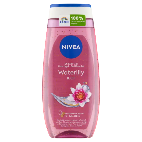 NIVEA Waterlily & Oil frissítő hatású tusfürdő 250 ml termékhez kapcsolódó kép