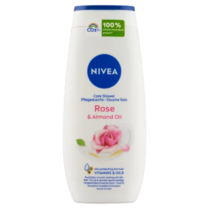 NIVEA Rose & Almond Oil ápoló hatású krémtusfürdő 250 ml termékhez kapcsolódó kép