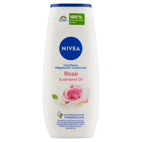 NIVEA Rose & Almond Oil ápoló hatású krémtusfürdő 250 ml termékhez kapcsolódó kép