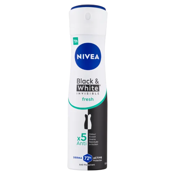 NIVEA Black & White Invisible Fresh izzadásgátló 150 ml termékhez kapcsolódó kép