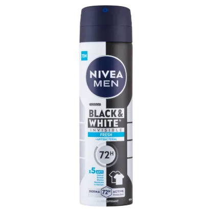 NIVEA MEN Black & White Invisible Fresh izzadásgátló 150 ml termékhez kapcsolódó kép