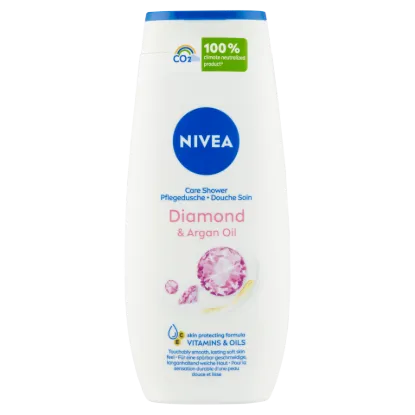 NIVEA Diamond & Argan Oil ápoló hatású krémtusfürdő 250 ml termékhez kapcsolódó kép
