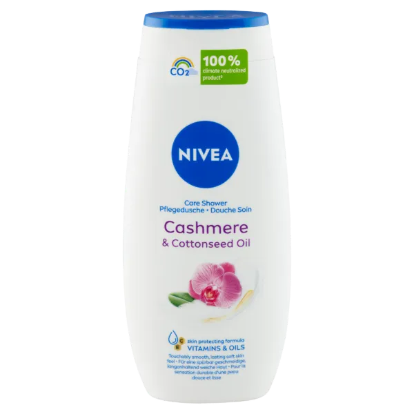 NIVEA Cashmere & Cottonseed Oil ápoló hatású krémtusfürdő 250 ml termékhez kapcsolódó kép