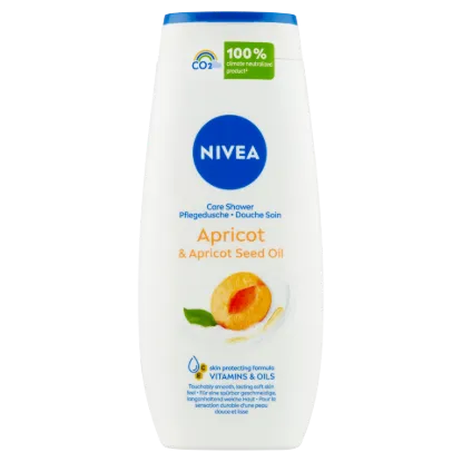 NIVEA Apricot & Apricot Seed Oil ápoló hatású krémtusfürdő 250 ml termékhez kapcsolódó kép