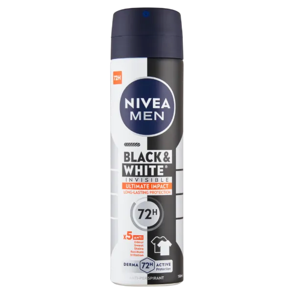 NIVEA MEN Black & White Invisible Ultimate Protect izzadásgátló 150 ml termékhez kapcsolódó kép