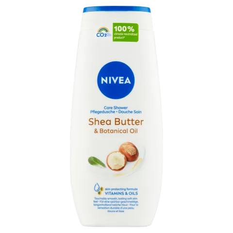 NIVEA Shea Butter & Botanical Oil ápoló hatású krémtusfürdő 250 ml termékhez kapcsolódó kép