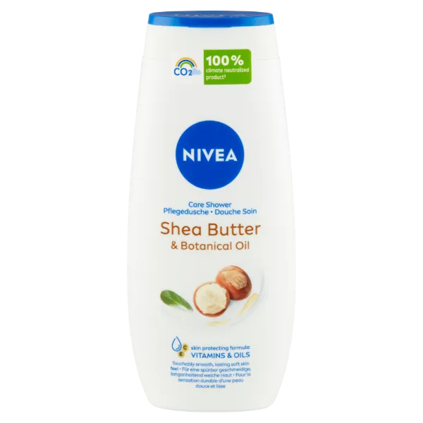 NIVEA Shea Butter & Botanical Oil ápoló hatású krémtusfürdő 250 ml termékhez kapcsolódó kép