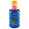 NIVEA SUN Protect & Moisture napozó spray FF50+ 200 ml termékhez kapcsolódó kép