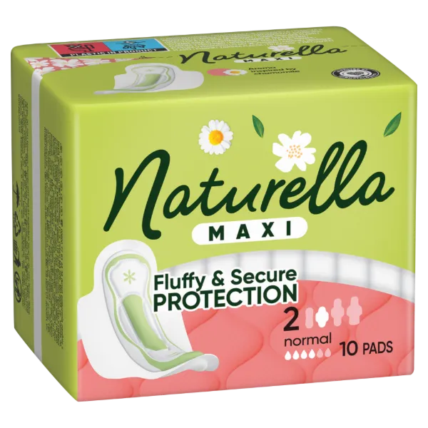Naturella Classic Szárnyas Betét, Normal (2-es méret) Méret, 10 db termékhez kapcsolódó kép