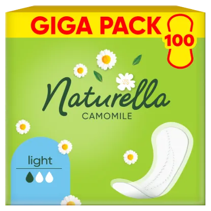 Naturella Light Kamilla Tisztasági Betét 5X100 termékhez kapcsolódó kép