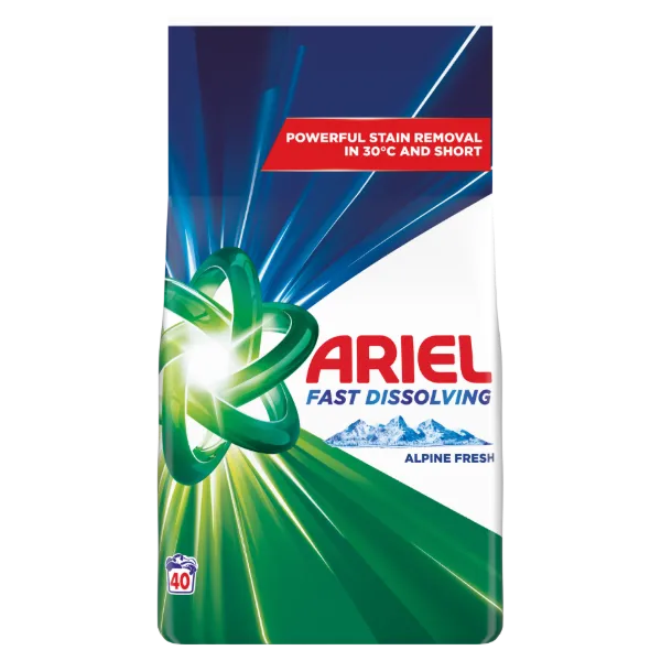 Ariel Alpine Fresh Mosópor, 2.2 kg, 40 Mosáshoz termékhez kapcsolódó kép