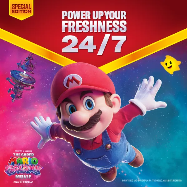 Old Spice Super Mario Special Edition 3 az 1-ben Sampon és Tusfürdő, 1000 ml termékhez kapcsolódó kép