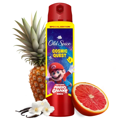 Old Spice Super Mario Special Edition Deo Spray, 150 ml termékhez kapcsolódó kép