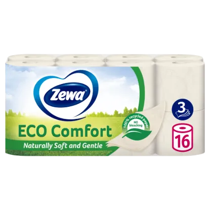 Zewa Eco Comfort 3 rétegű toalettpapír 16 tekercs termékhez kapcsolódó kép