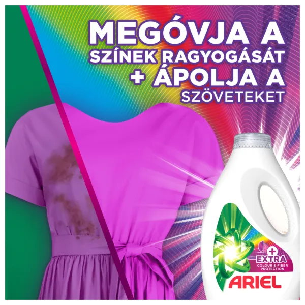 Ariel Folyékony Mosószer, 50 Mosáshoz, + Extra szín- és szövetrostvédelem termékhez kapcsolódó kép