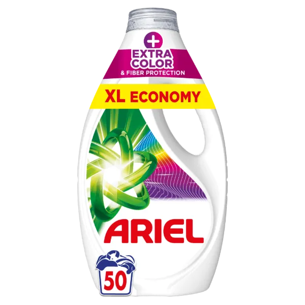 Ariel Folyékony Mosószer, 50 Mosáshoz, + Extra szín- és szövetrostvédelem termékhez kapcsolódó kép