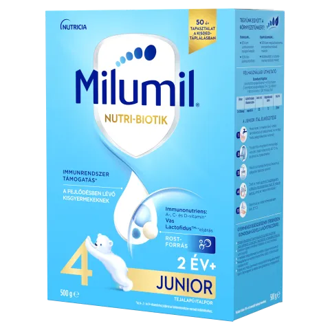 Milumil Nutri-Biotik 4 Junior tejalapú italpor 2 év+ 500 g termékhez kapcsolódó kép