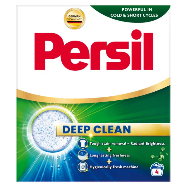 Persil mosószer fehér és világos ruhákhoz 4 mosás 220 g termékhez kapcsolódó kép