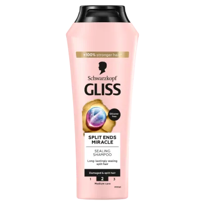 Gliss Split Ends Miracle sampon ionic komplex-szel és szőlőmag olajjal 250 ml termékhez kapcsolódó kép