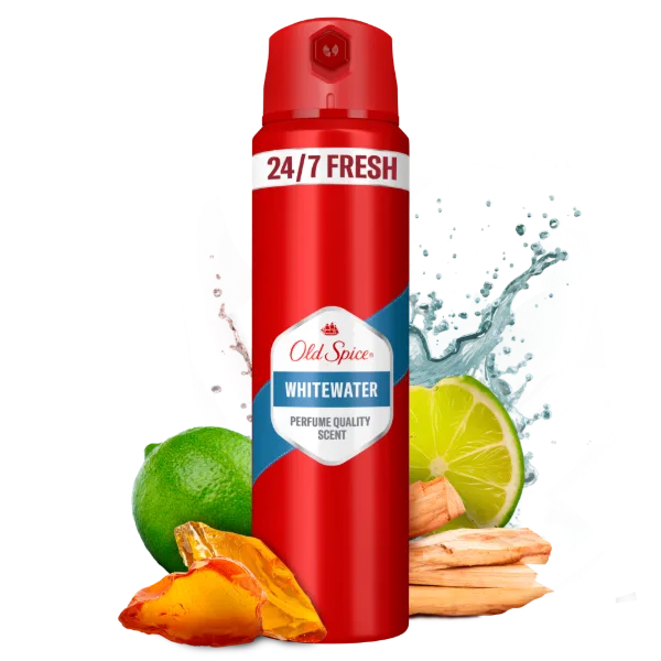 Old Spice Whitewater Deo Spray Férfiaknak, 150 ml termékhez kapcsolódó kép