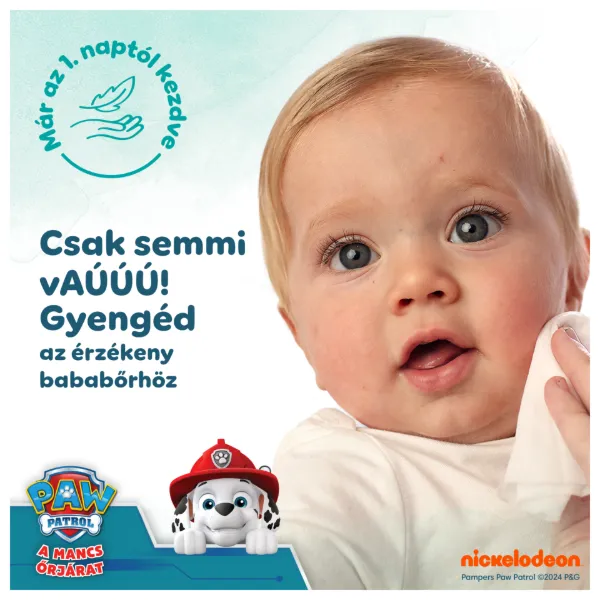 Pampers Harmonie Aqua Nedves Törlőkendő, 15 Csomag = 720 db termékhez kapcsolódó kép