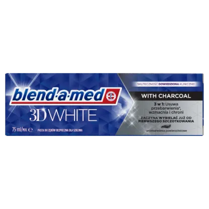 Blend-a-med 3DW Charcoal fogkrém 75ml termékhez kapcsolódó kép