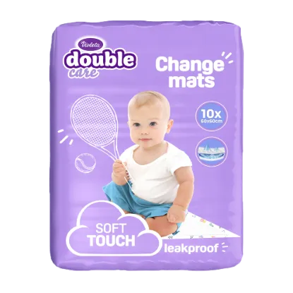 Violeta pelenkázó alátét 60x60 cm 10 db termékhez kapcsolódó kép