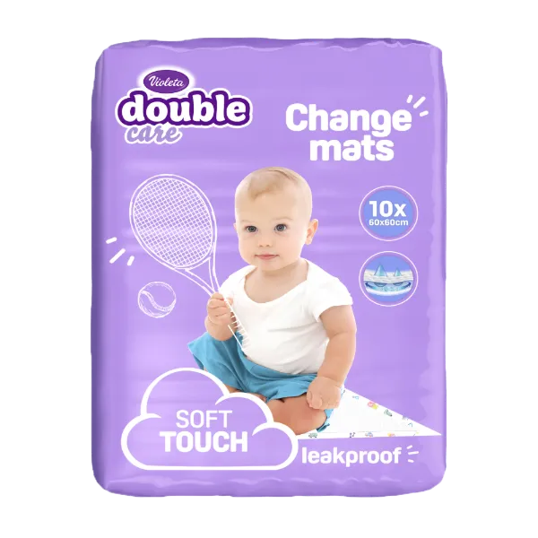 Violeta pelenkázó alátét 60x60 cm 10 db termékhez kapcsolódó kép