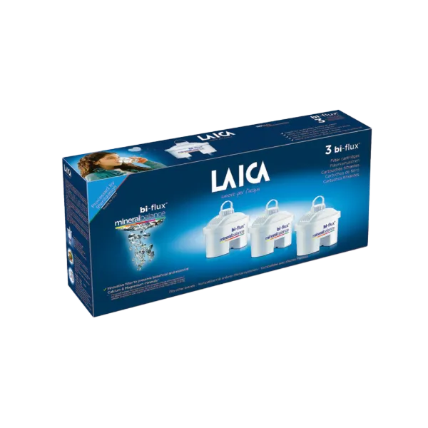 Laica Bi-Flux Mineral Balance vízszűrőbetét 3 db termékhez kapcsolódó kép