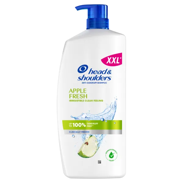 Head & Shoulders Apple Fresh korpásodás elleni sampon 800ml pumpás, napi használatra termékhez kapcsolódó kép