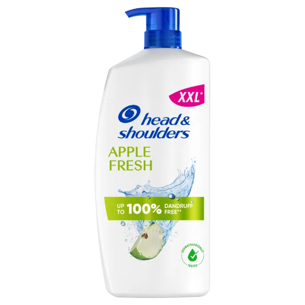 Head & Shoulders Apple Fresh korpásodás elleni sampon 800ml pumpás, napi használatra termékhez kapcsolódó kép