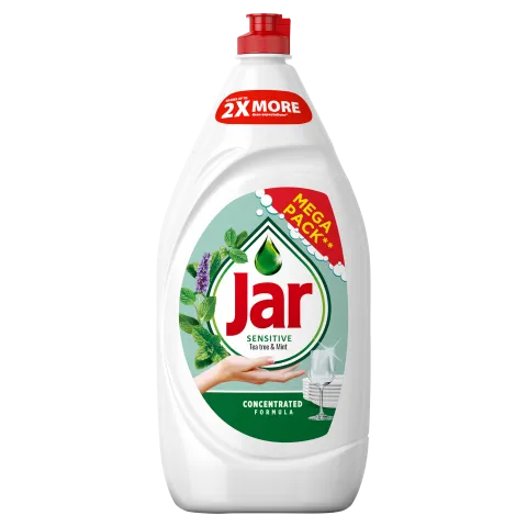 Jar Sensitive Tea Tree & Mint Folyékony Mosogatószer, Kézkímélő 1350 ML termékhez kapcsolódó kép