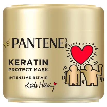 Pantene ProV x Keith Haring Artist Edition Intensive Repair hajpakolás 300ml száraz károsodott hajra termékhez kapcsolódó kép