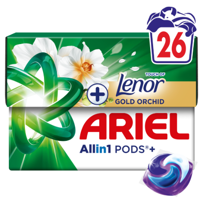 Ariel Allin1 PODS +Touch of Lenor Gold Orchid, 26 Mosáshoz termékhez kapcsolódó kép