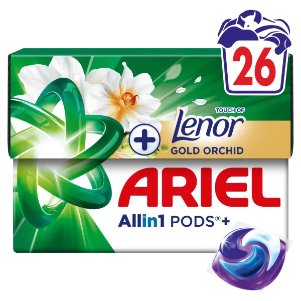 Ariel Allin1 PODS +Touch of Lenor Gold Orchid, 26 Mosáshoz termékhez kapcsolódó kép