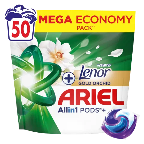Ariel Allin1 PODS +Touch of Lenor Gold Orchid, 50 Mosáshoz termékhez kapcsolódó kép