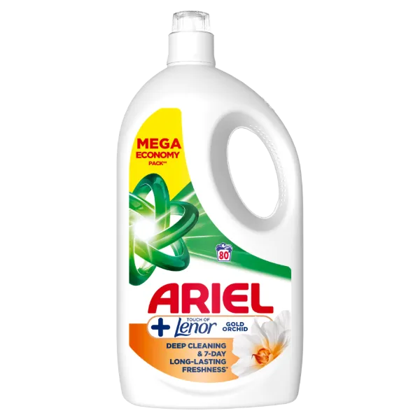 Ariel Folyékony Mosószer, +Touch Of Lenor Gold Orchid, 3.6 l, 80 Mosáshoz termékhez kapcsolódó kép
