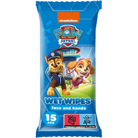 Mancs Őrjárat szenzitív nedves baba törlőkendő 15 db-os termékhez kapcsolódó kép