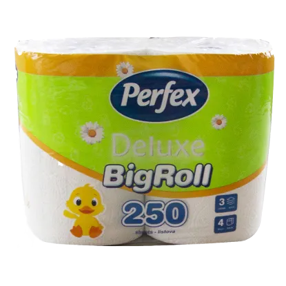 Boni Perfex DeLuxe 3 rétegű kamillás, 250 lap 4 tek. termékhez kapcsolódó kép