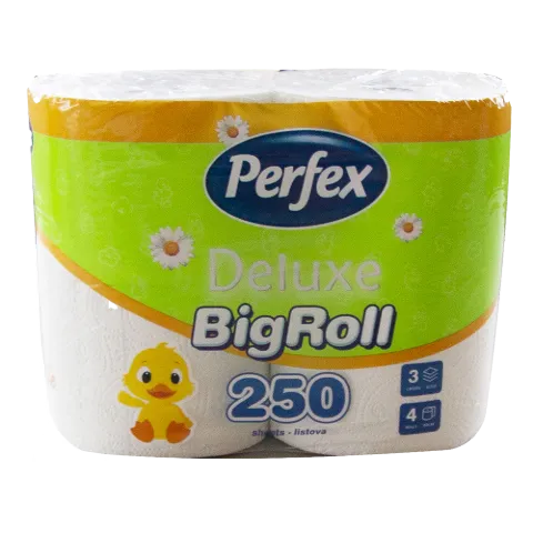 Boni Perfex DeLuxe 3 rétegű kamillás, 250 lap 4 tek. termékhez kapcsolódó kép