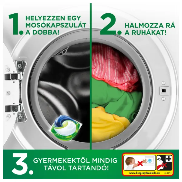 Ariel Allin1 PODS[NT{sign}] Mosókapszula 100 Mosáshoz termékhez kapcsolódó kép