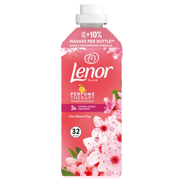 Lenor  Textilöblítő 32 Mosáshoz, Cherry Blossom & Sage termékhez kapcsolódó kép